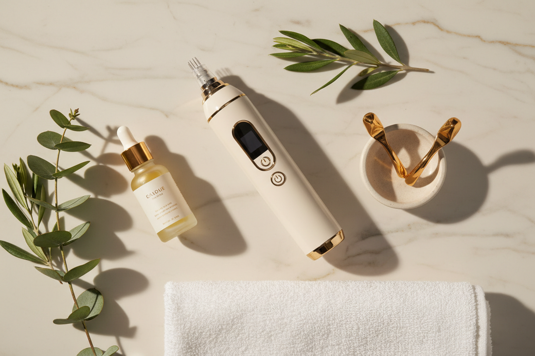 At-Home Microneedling: What It Is and How to Use a Microneedle Skin Care Device