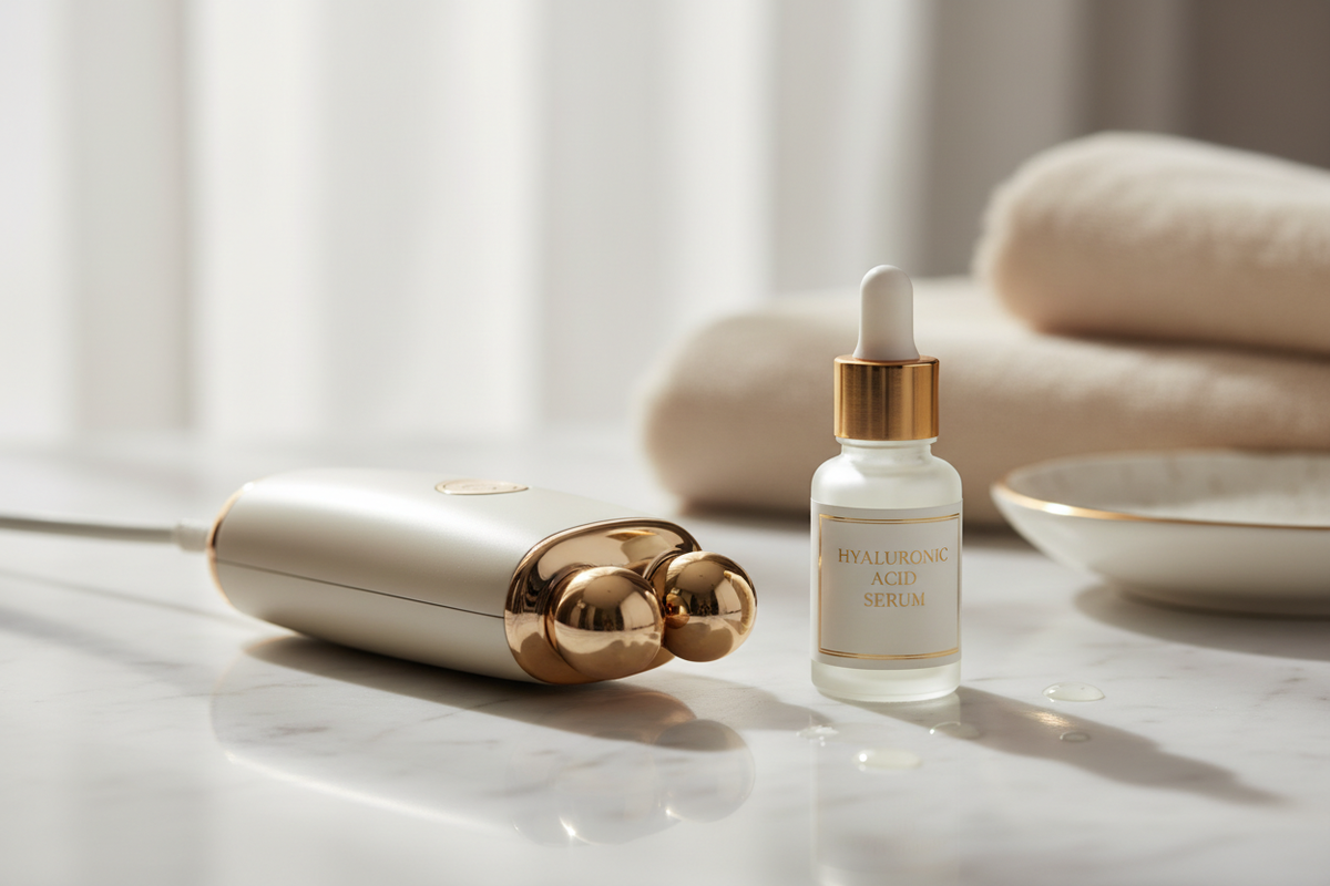 How to Use a Microcurrent Facial Toning Massager for a Natural Facelift
