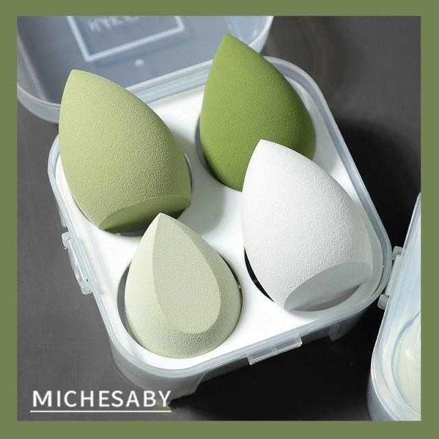 Colorful Makeup Sponge Set — Latex-Free Beauty Blenders (3 or 4 Piece)