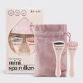 Mini Spa Rollers 2pc Set | Silicone & Metal Face Roller Duo