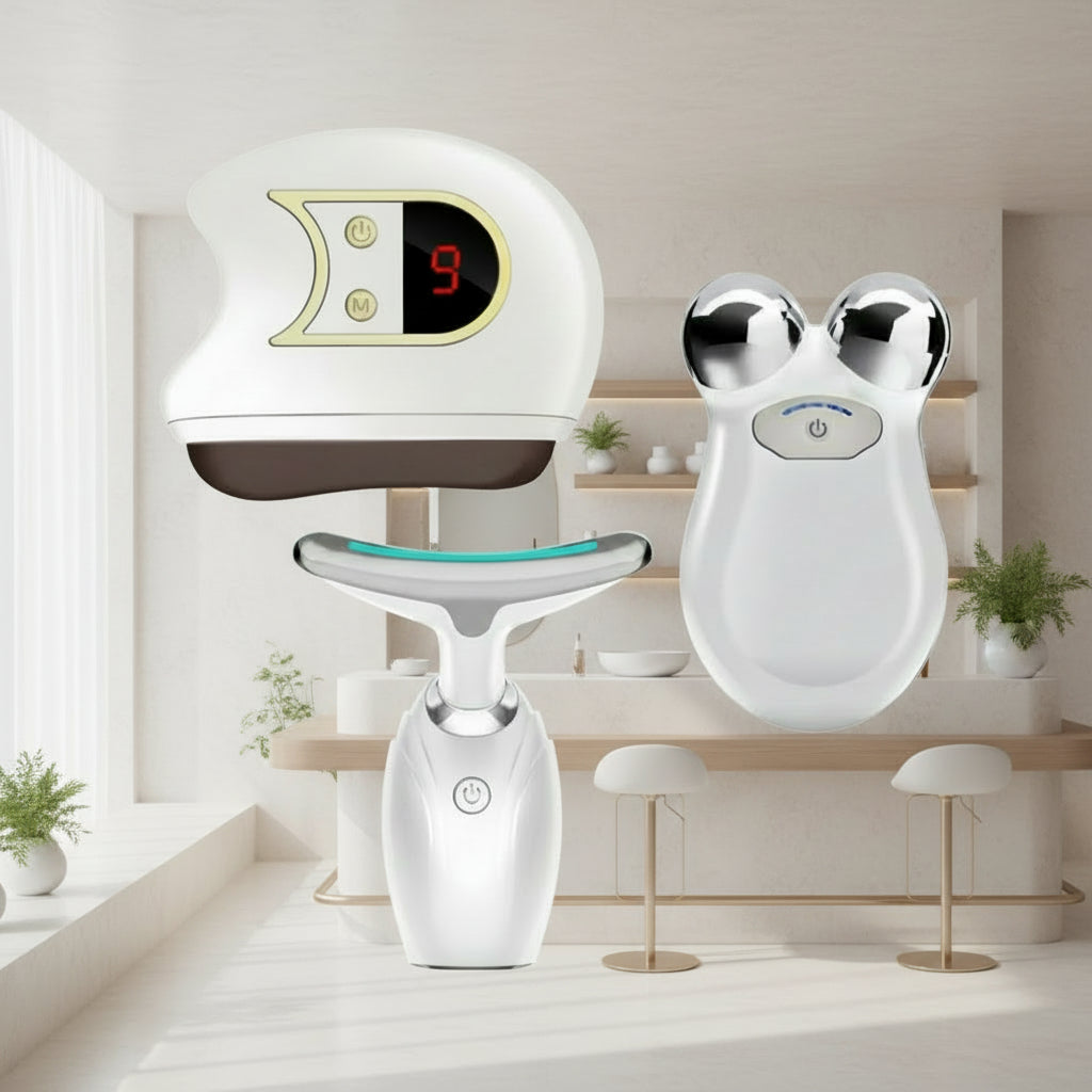 Lift, Sculpt & Glow Toolkit – 3-Device Facial Set