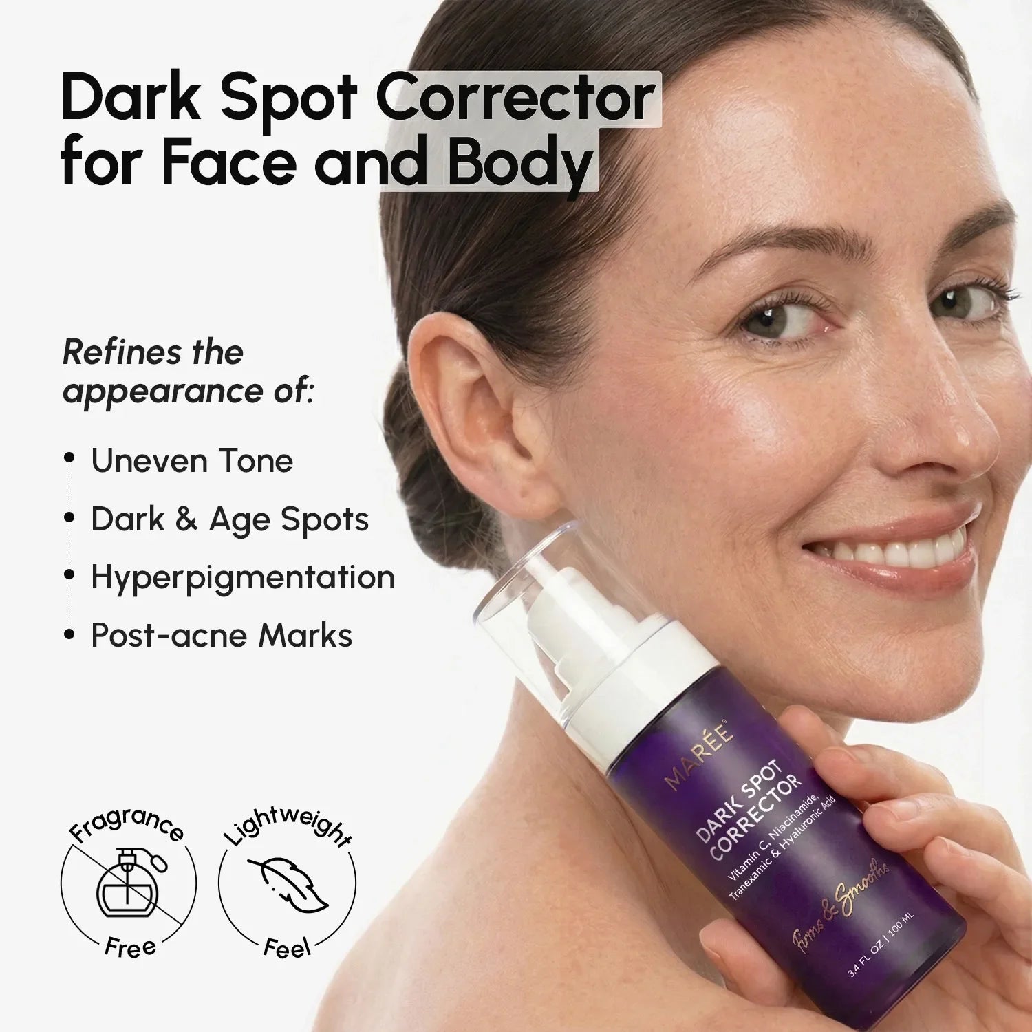 Marée Dark Spot Correcting Face & Body Serum