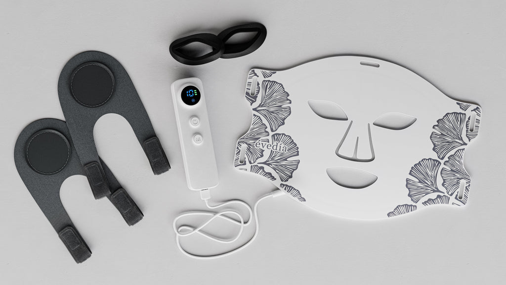 ÉVEDÍA ION LED Face Mask – Glow as Pretty as You Feel