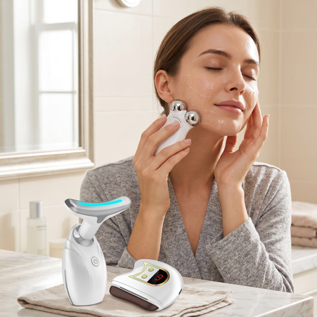 Lift, Sculpt & Glow Toolkit – 3-Device Facial Set