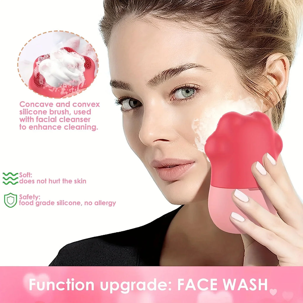 Ice Roller Skin Care Set – 4-Piece Cooling & Cleansing Kit