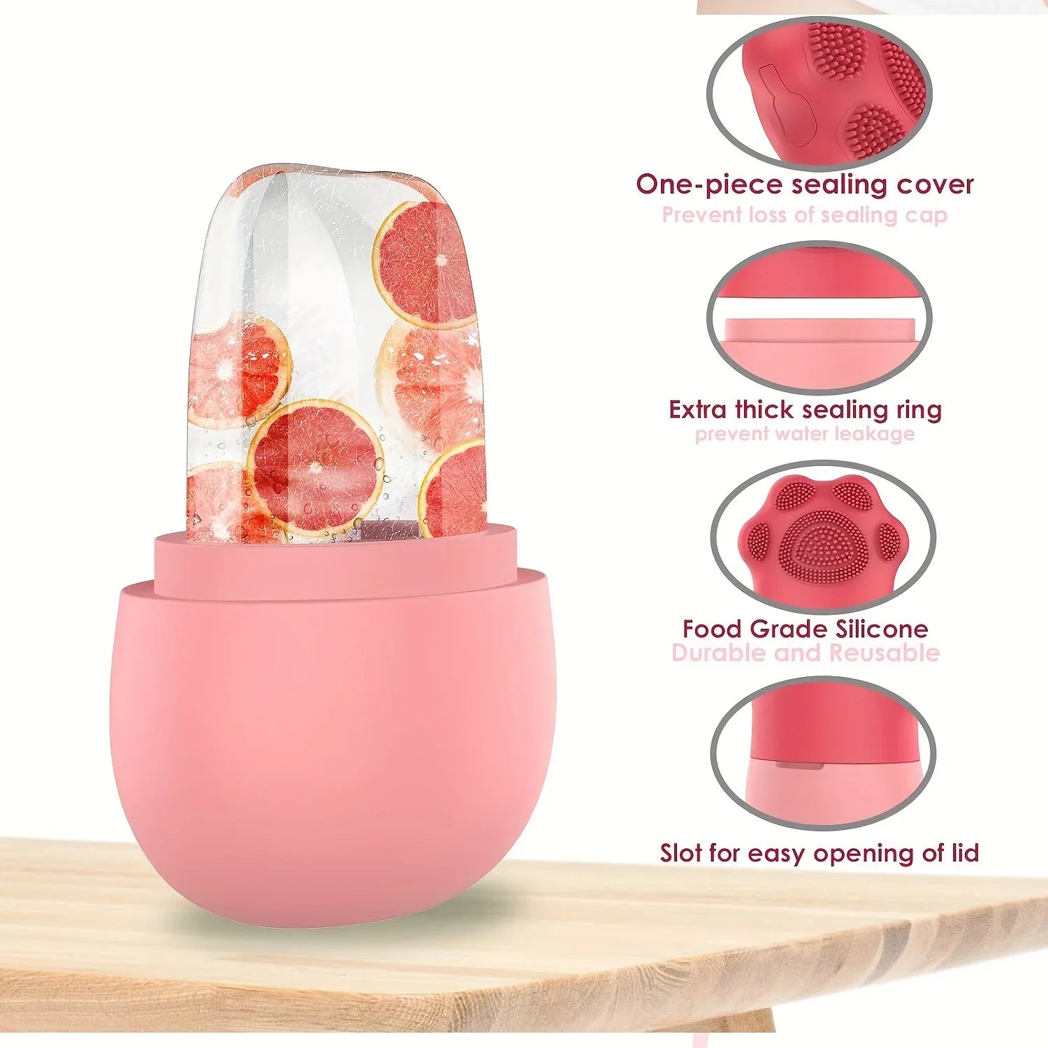 Ice Roller Skin Care Set – 4-Piece Cooling & Cleansing Kit