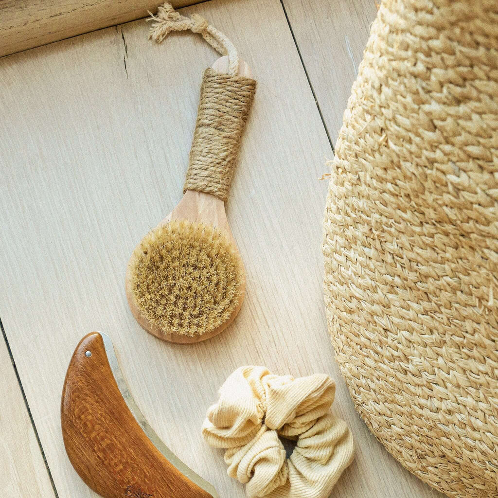 Dry Brush – Natural Bristle Body Tool for Glowing Skin