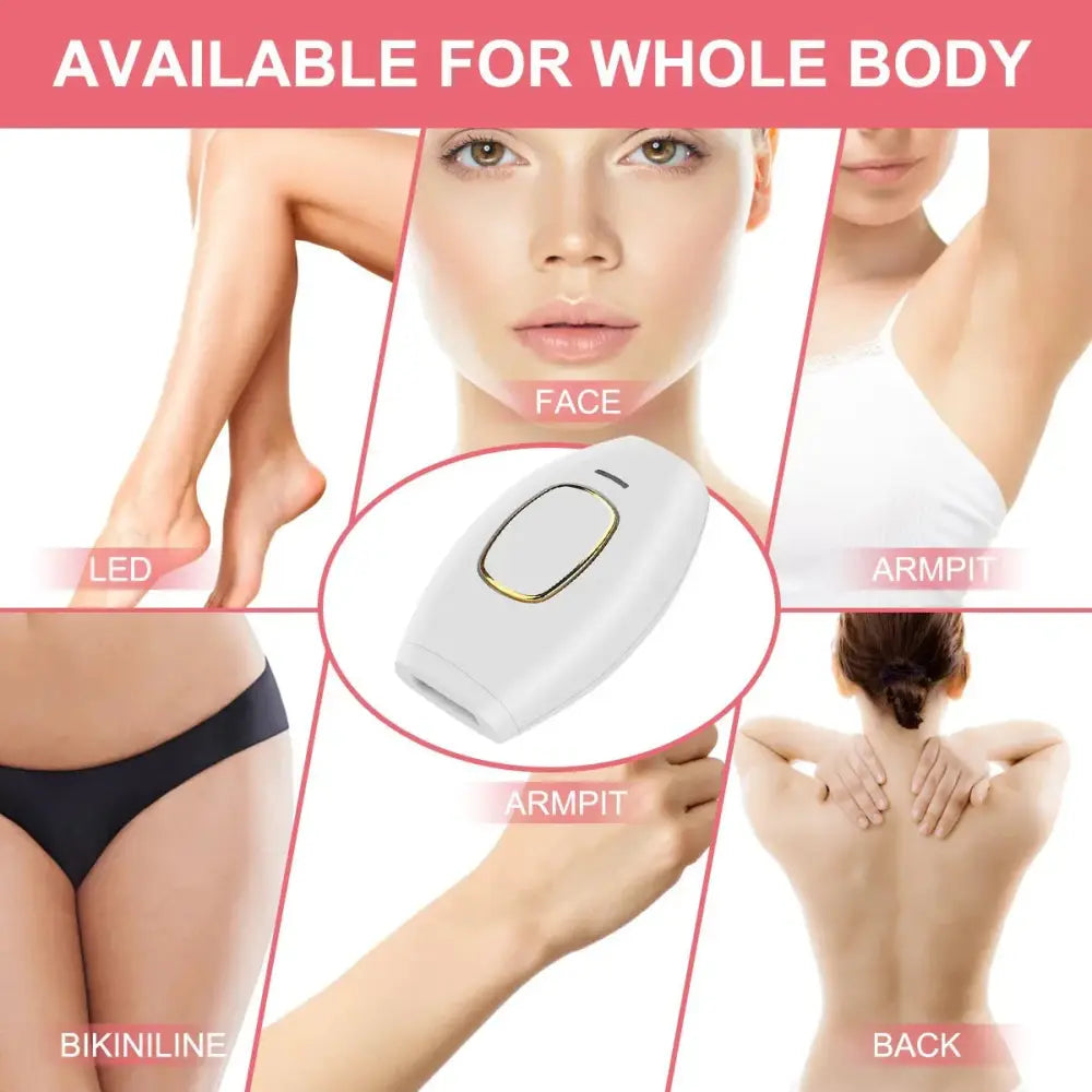 Foldable IPL Laser Hair Removal Device
