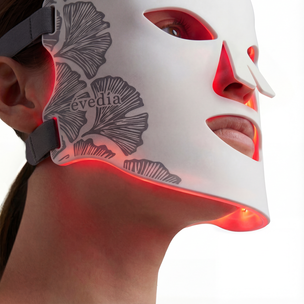 ÉVEDÍA ION LED Face Mask – Glow as Pretty as You Feel