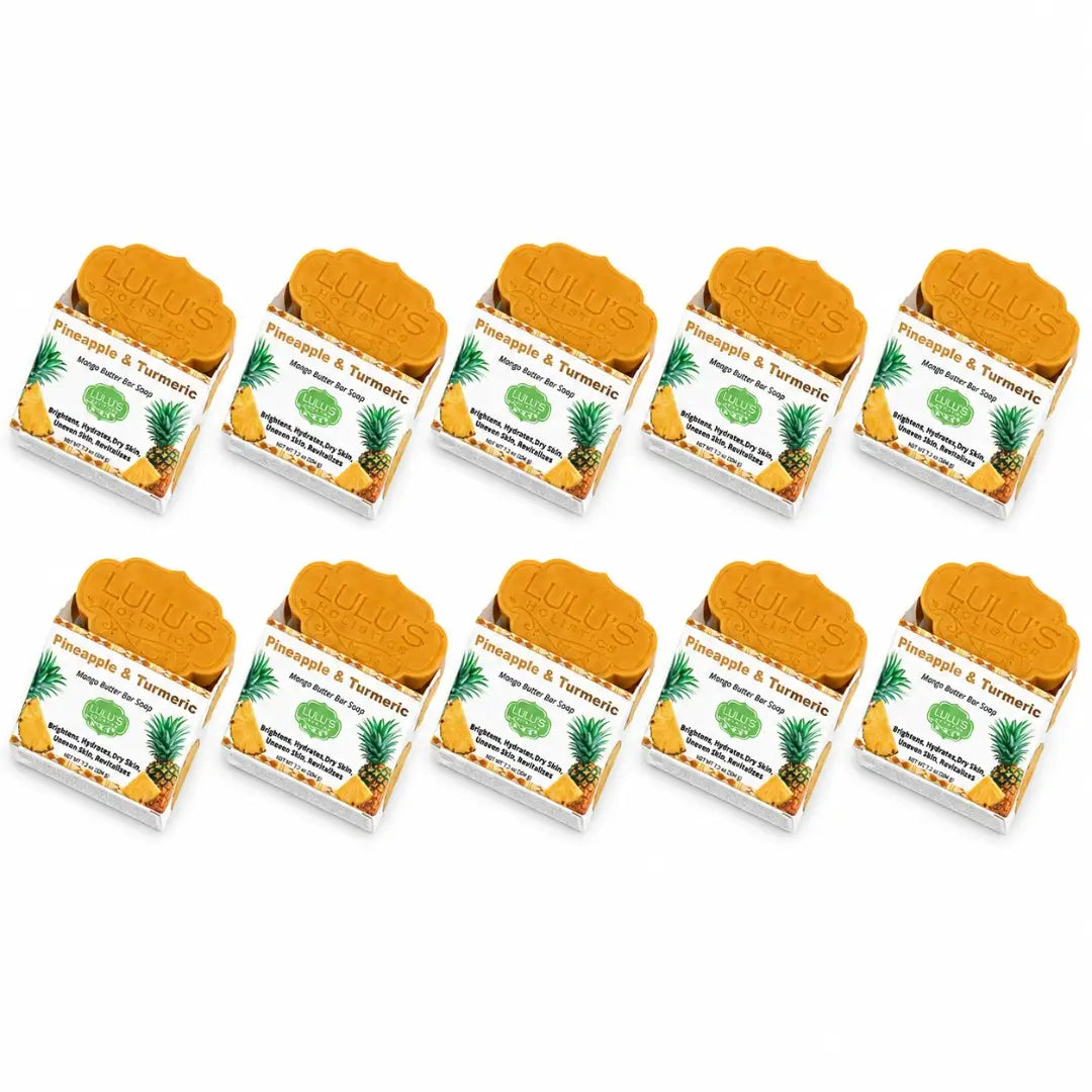 Pomegranate Mango Turmeric Kojic Shea Butter Bar Soap