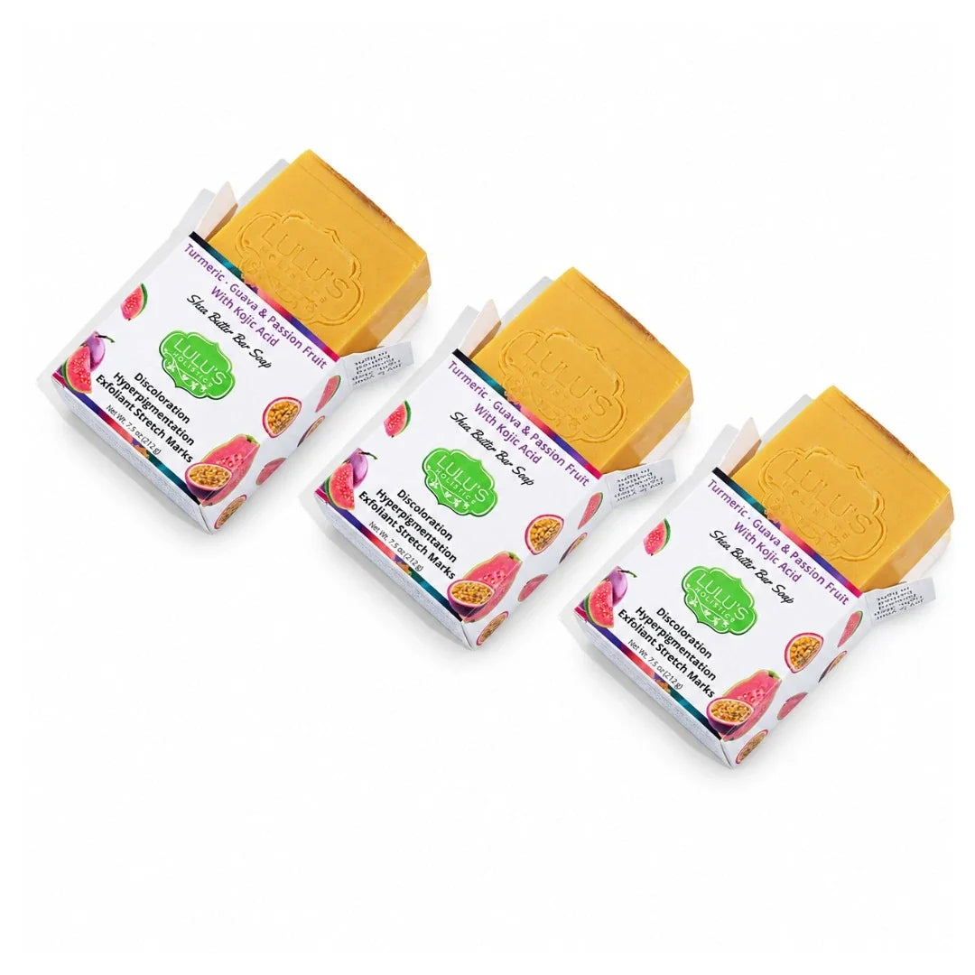Lemon Turmeric Shea Butter Bar Soap | Brightening Cleanse