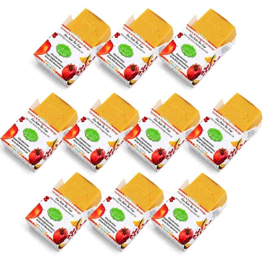 Lemon Turmeric Shea Butter Bar Soap | Brightening Cleanse