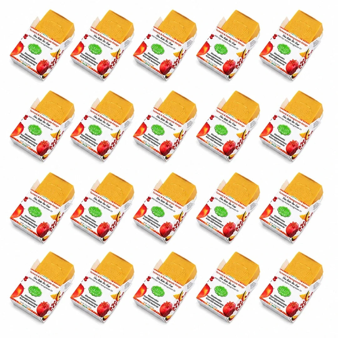 Pomegranate Mango Turmeric Kojic Shea Butter Bar Soap
