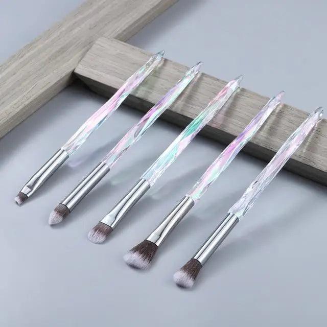 Crystal Glitter Makeup Brush Set