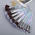 Crystal Glitter Makeup Brush Set