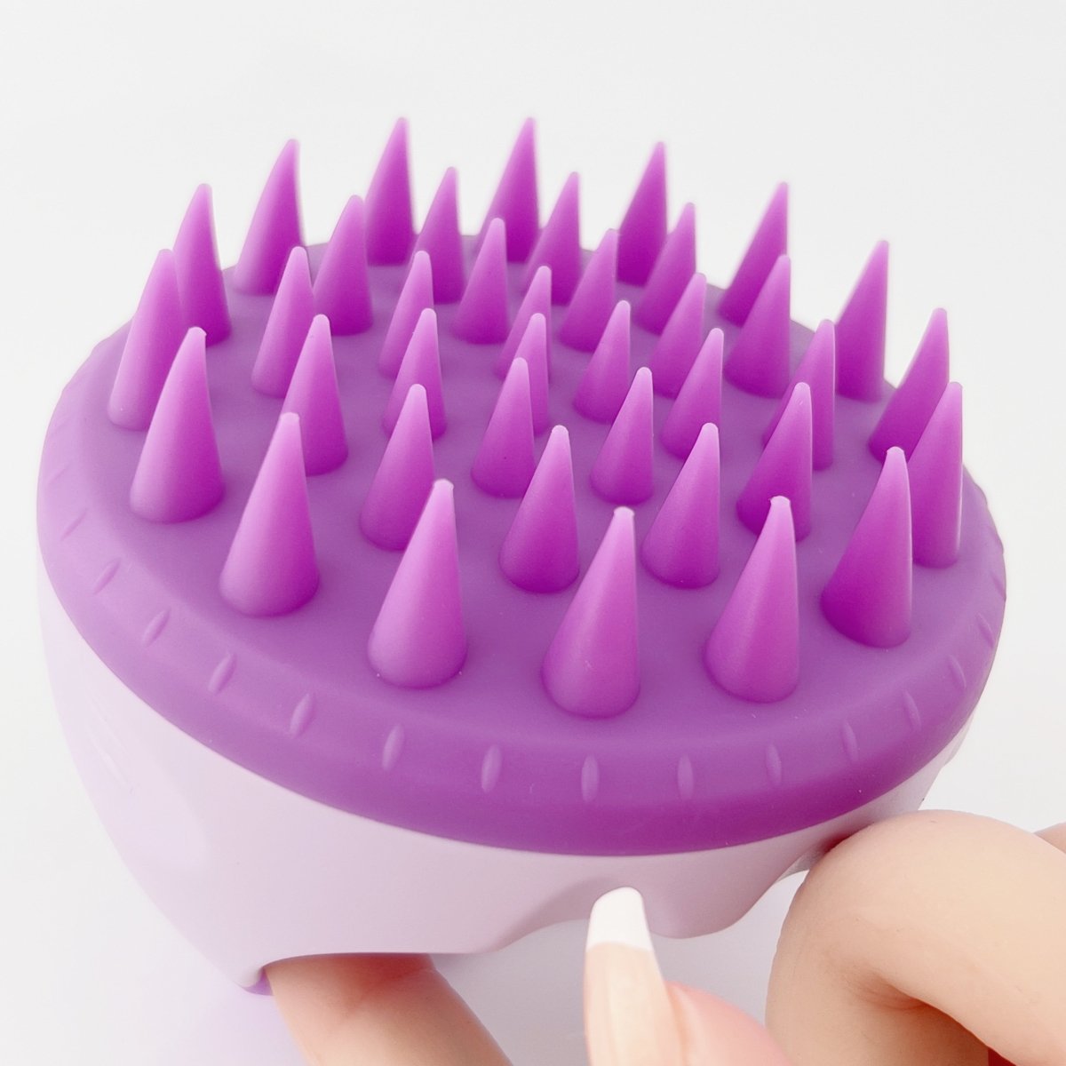 Shampoo Scalp Scrubber Brush Silicone Shower Massager for Hair Care