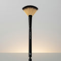 Golden Rose Makeup Fan Brush